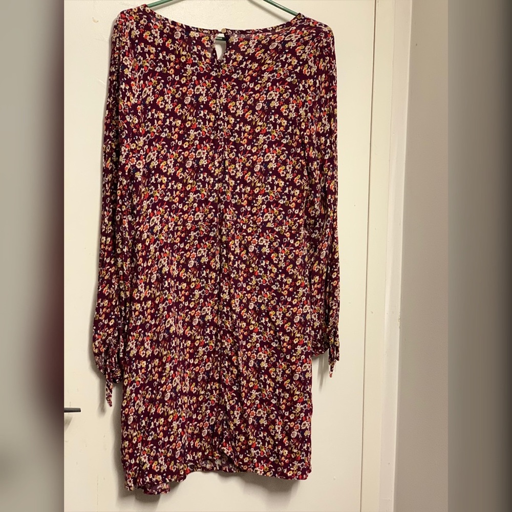 FLORAL MIDI DRESS - Picture 2 of 2